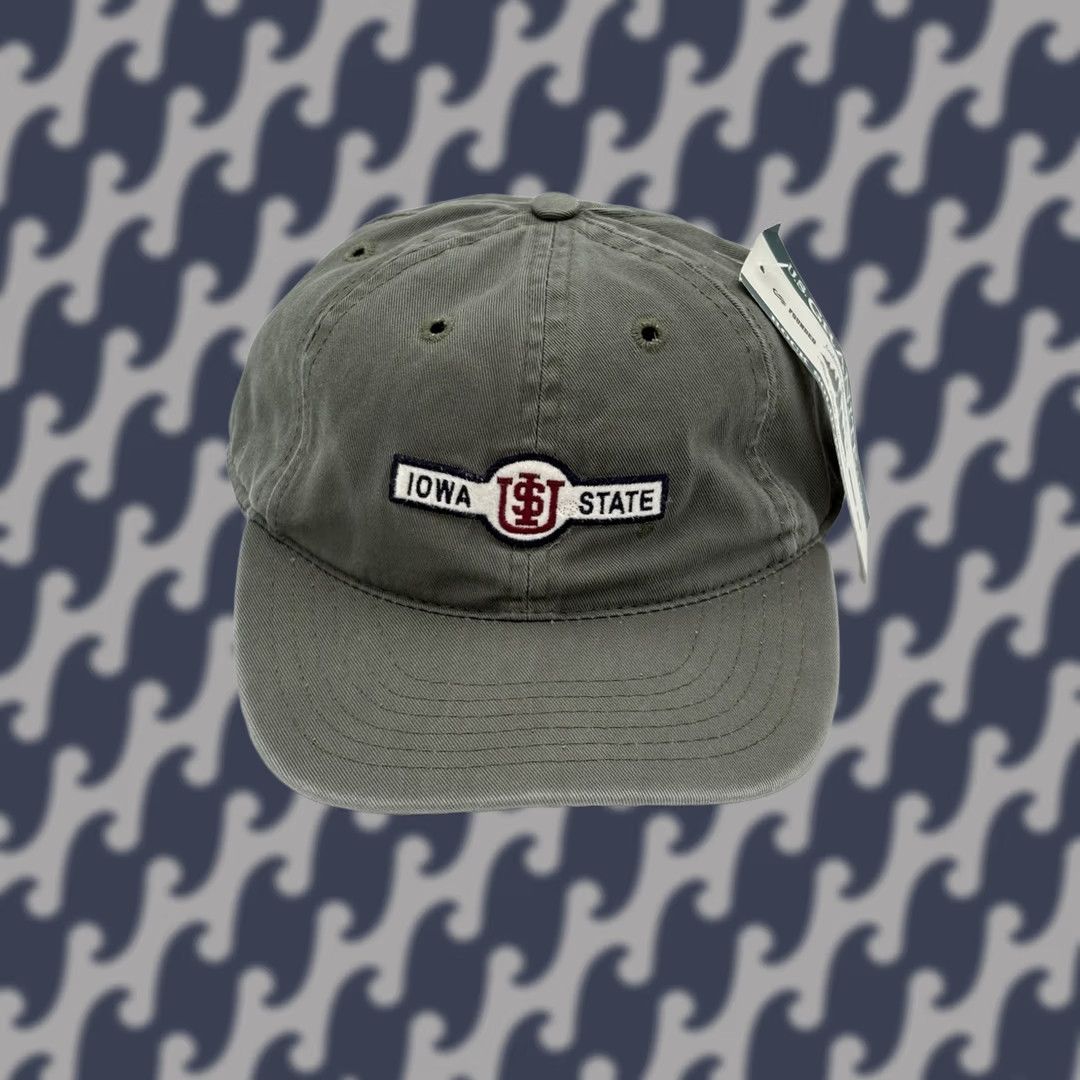 Vintage VINTAGE Iowa State Cyclones Adjustable Hat US Granite & Co • NWT Made In USA Baseball Cap Gray One Size Adults Mens Women Girls Size ONE SIZE - 1 Thumbnail