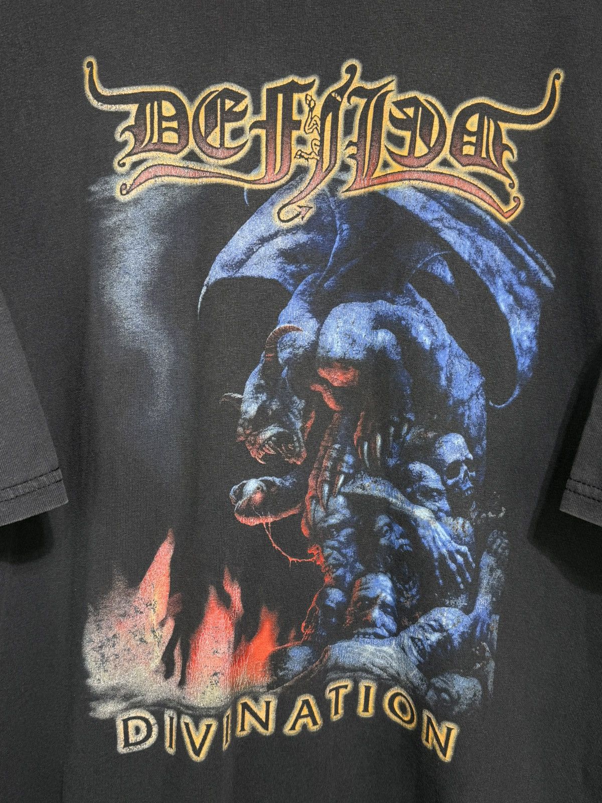 Band Tees 00s Vintage Defiled 2004 European Tour Metal Band TShirt 2XL Size US XXL / EU 58 / 5 - 2 Thumbnail