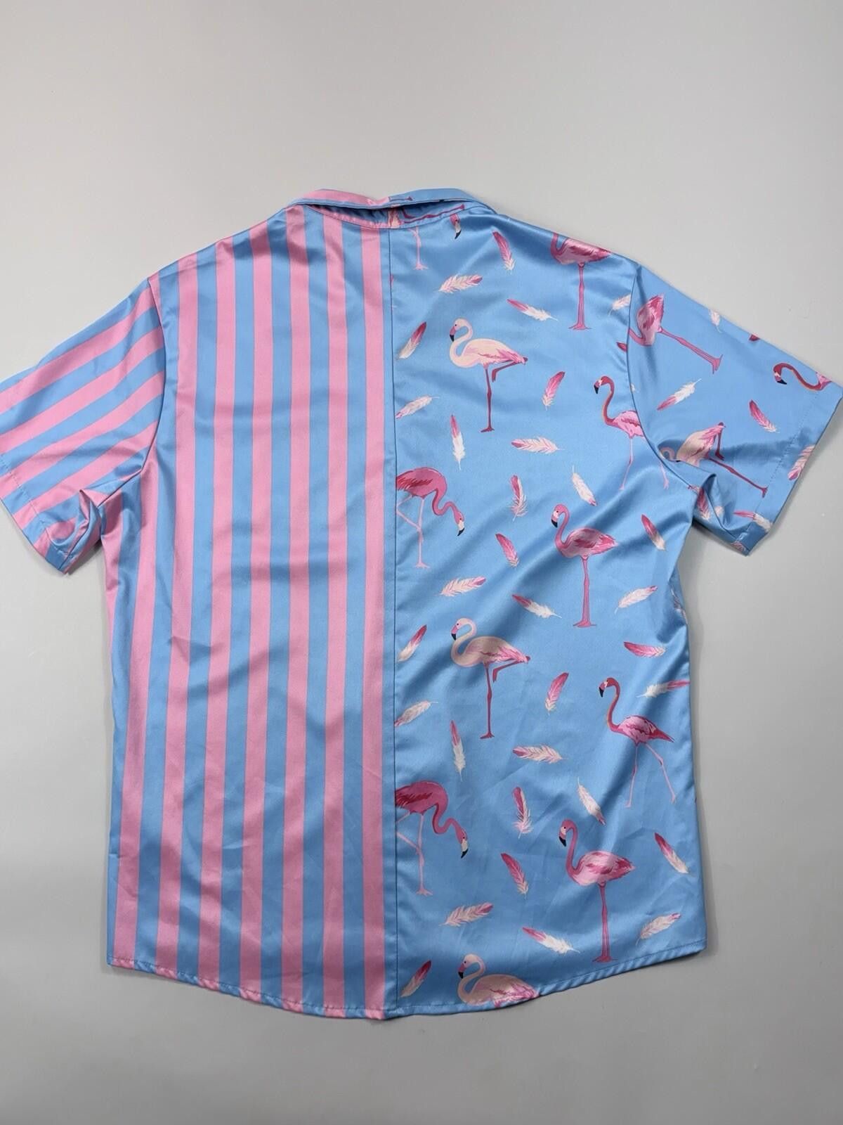 Other VATPAVE Men's Flamingo Hawaiian Shirt Size M Size US M / EU 48-50 / 2 - 3 Thumbnail