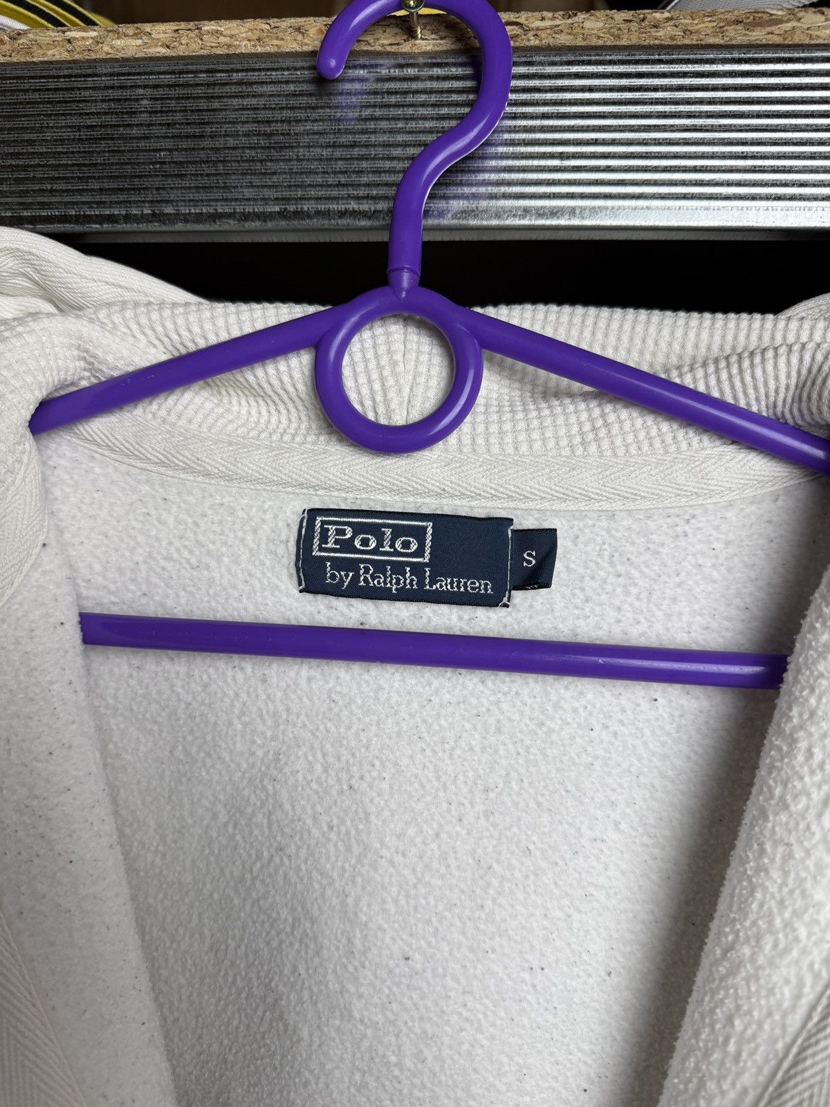 Polo Ralph Lauren Crazy 00s Polo Ralph Lauren White Zip Hoodie Size US S / EU 44-46 / 1 - 6 Thumbnail