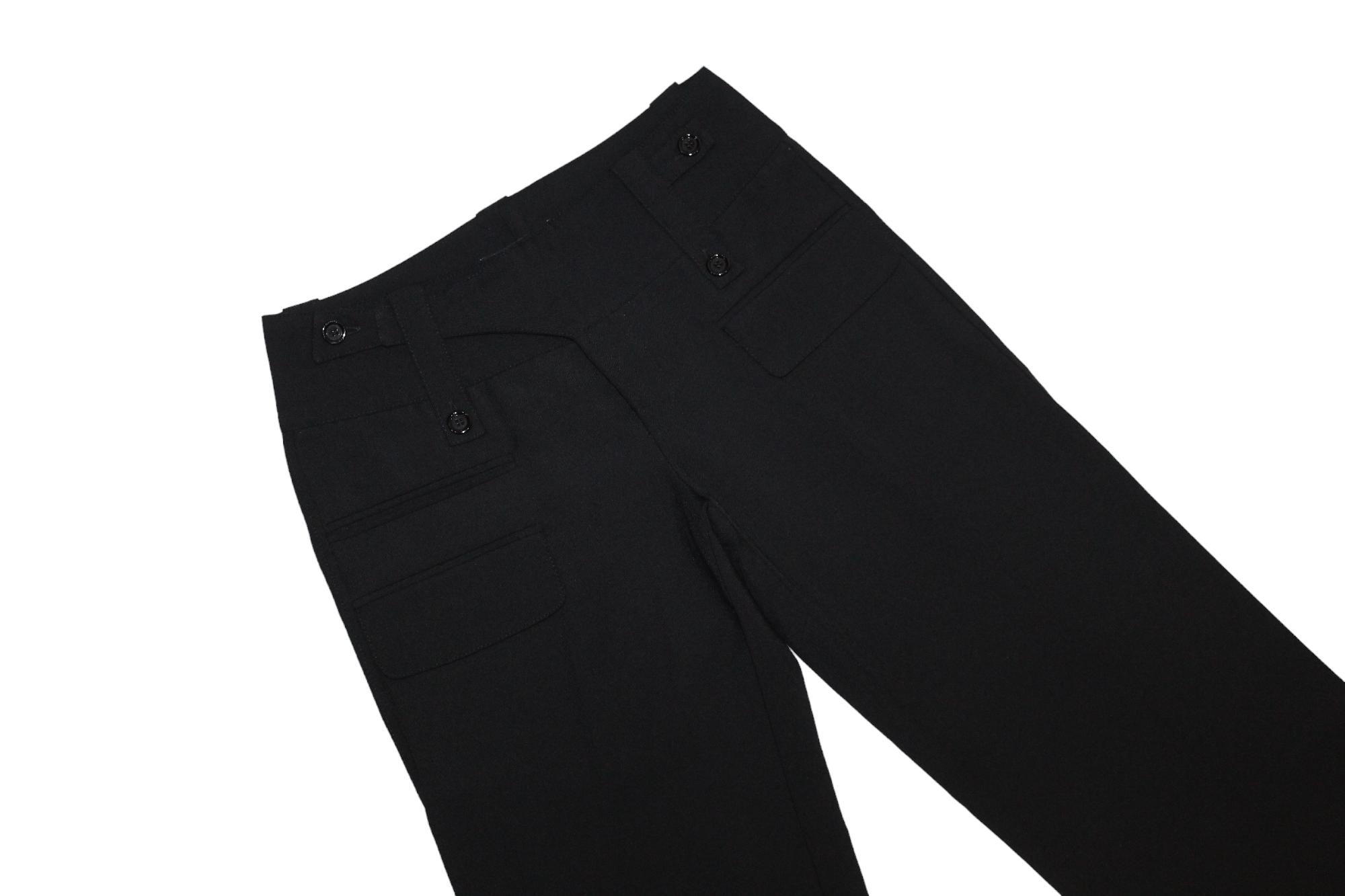 Japanese Brand fdn. italy menswear wide leg cargo pockets pants Size US 30 / EU 46 - 6 Thumbnail