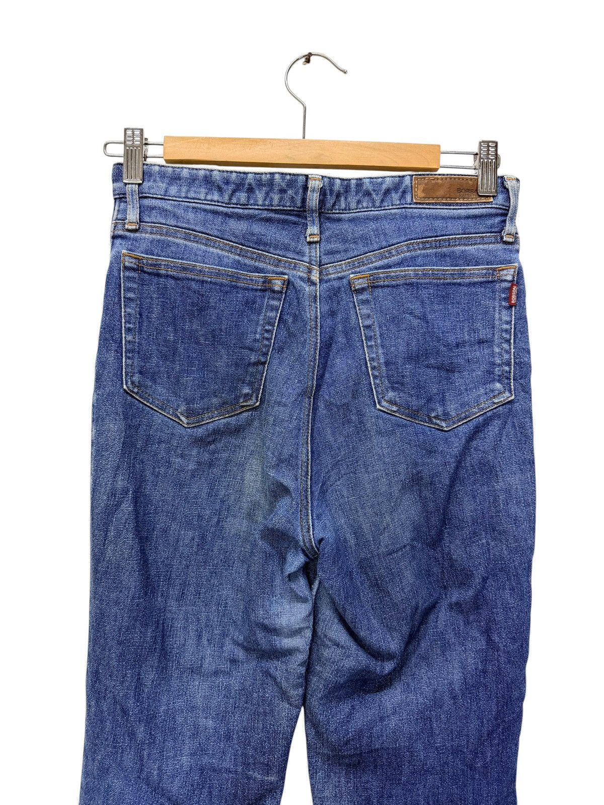 Japanese Brand Vintage Bobson Happy Face Denim Jeans Size US 27 - 5 Thumbnail