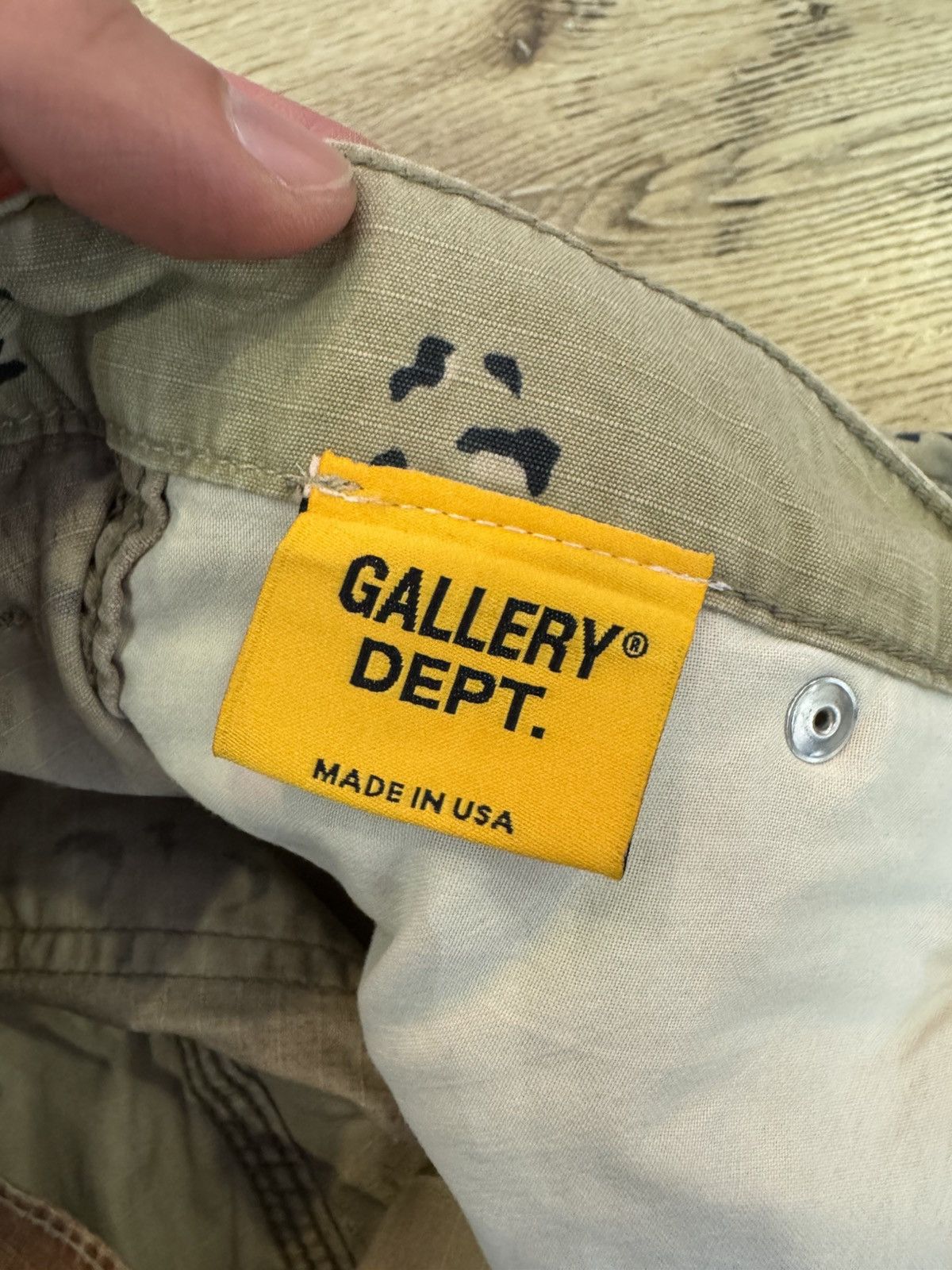 Gallery Dept. Gallery Dept Carpenter Camo Chocolate Chip Pants Size US 40 / EU 56 - 4 Thumbnail