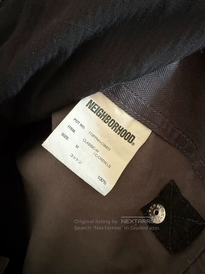 Neighborhood Neighborhood Four Pocket Collarless Shirt Jacket Size US M / EU 48-50 / 2 - 3 Thumbnail