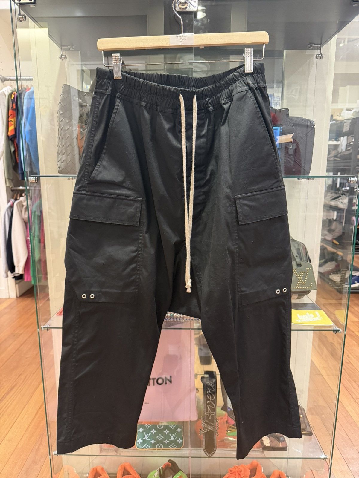 Rick Owens Rick Owens Cropped Cargo Pants Size US 32 / EU 48 - 1 Thumbnail