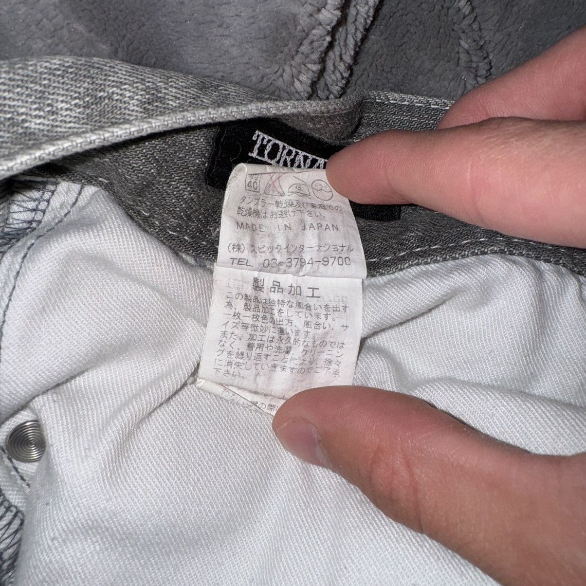 Tornado Mart Tornado Mart Gray bootcut denim Size US 30 / EU 46 - 5 Thumbnail