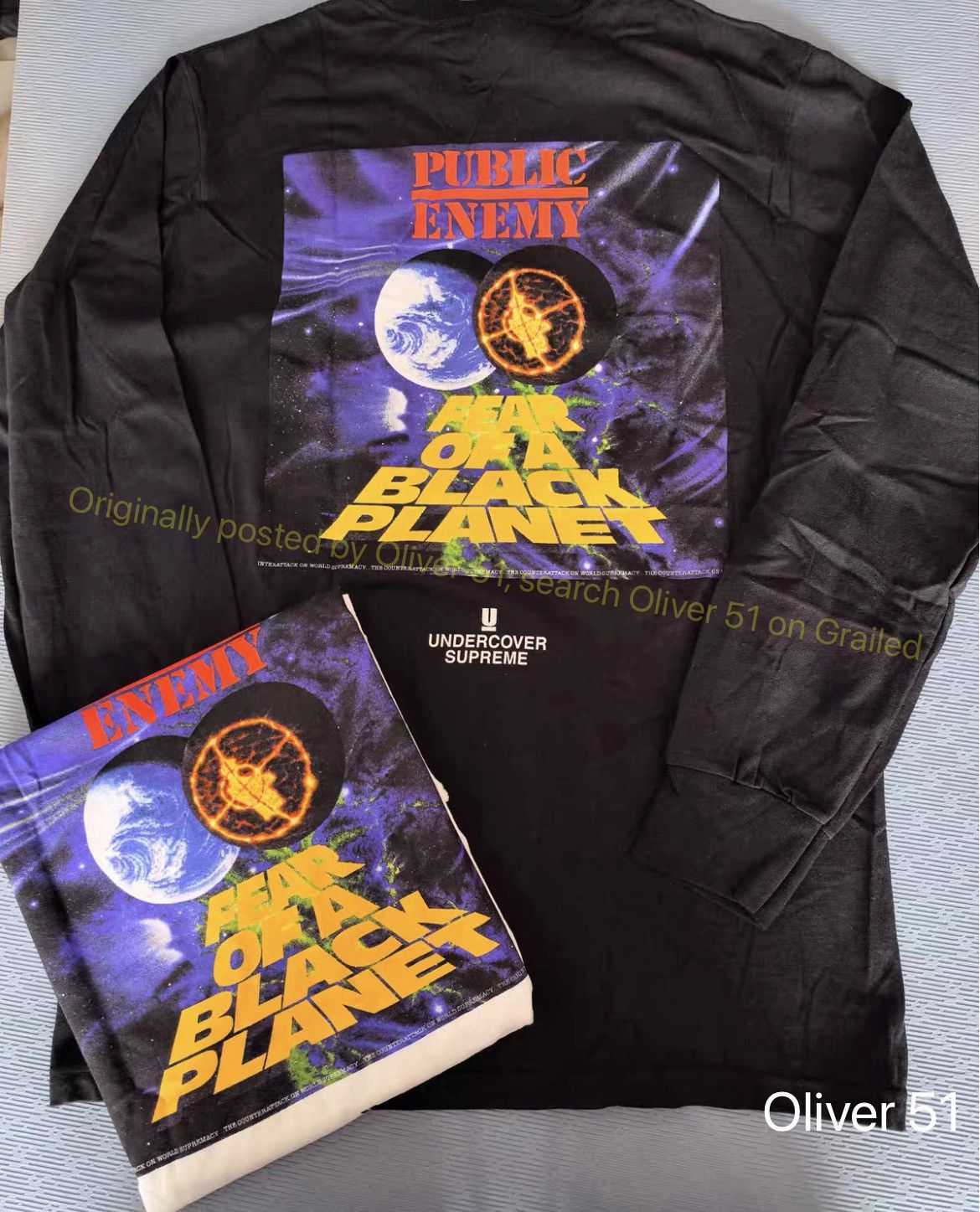 Supreme × Undercover Supreme X Undercover fear of a black planet