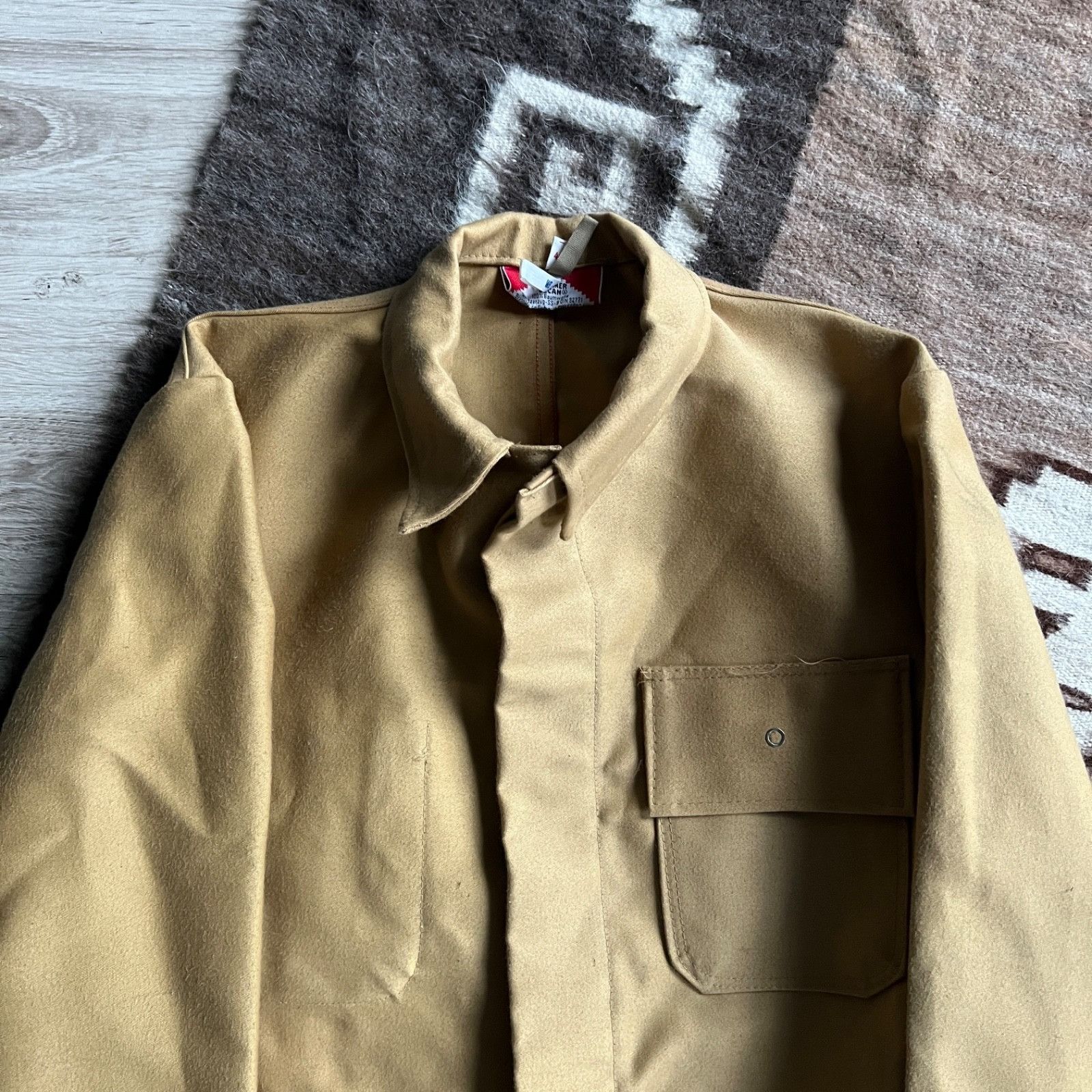 Vintage Vintage French Workwear Cotton Chore Utility Jacket 9766AC Size US M / EU 48-50 / 2 - 3 Thumbnail