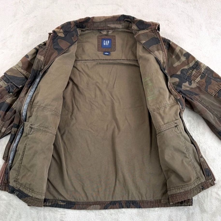 Gap Gap Field Military Hunting Heavy Paratrooper Jacket Woodland Camo Men Large Size US L / EU 52-54 / 3 - 4 Thumbnail