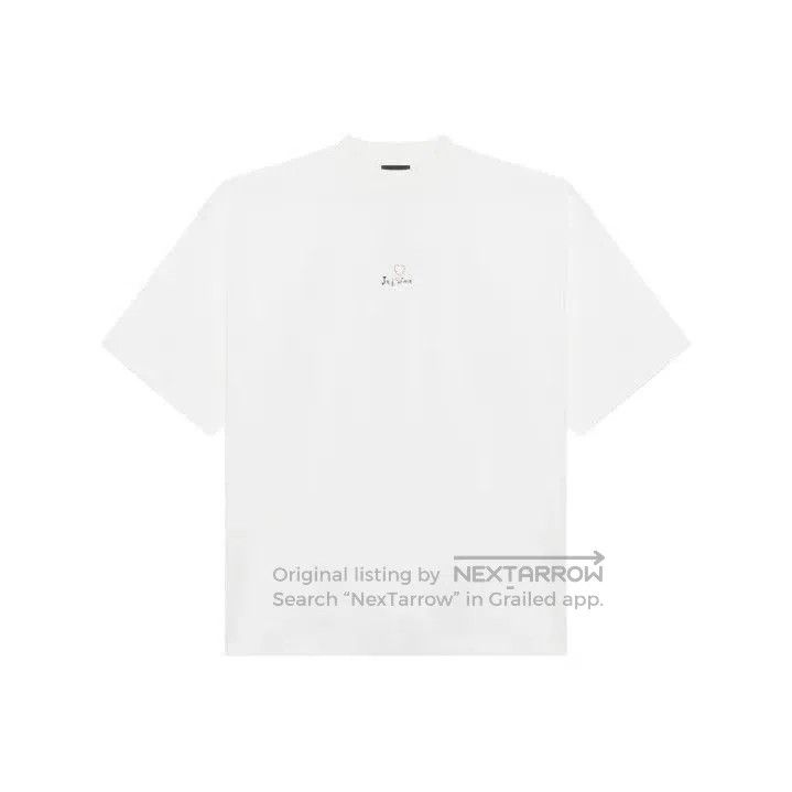 Balenciaga Balenciaga White Embroidered Casual T. Size US L / EU 52-54 / 3 - 1 Thumbnail