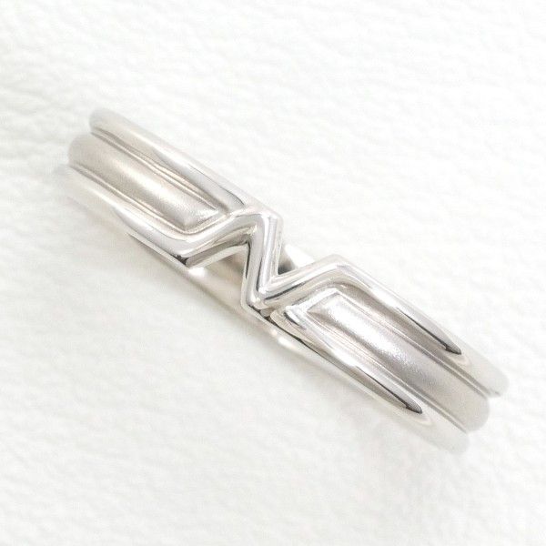 Luxuness Seiko Jewelry Nina Ricci Pt1000 Ring Metal Ring in Silver, Women's