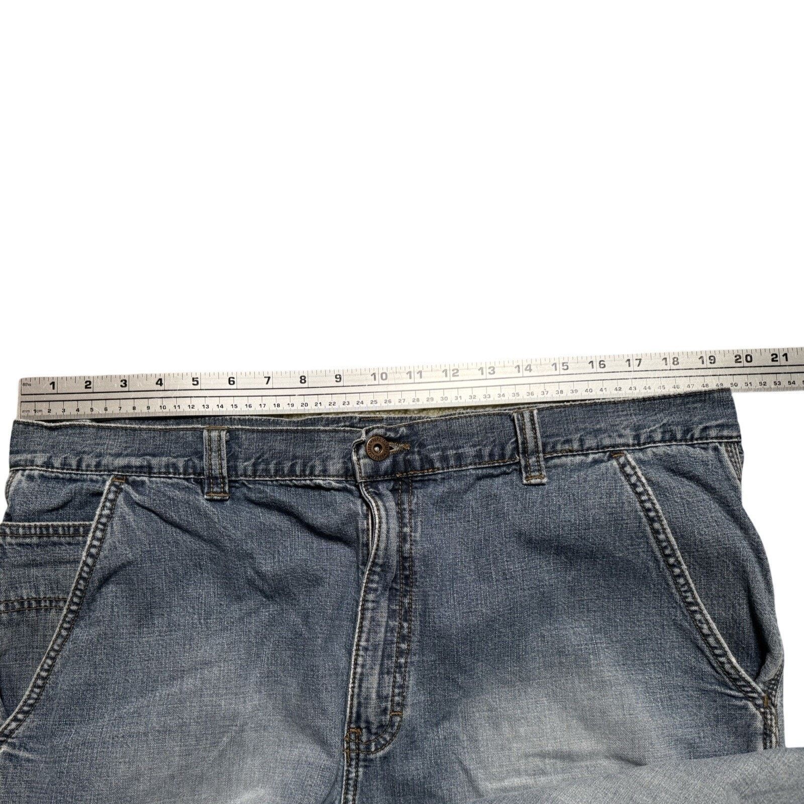 Aeropostale Vintage Y2K Aeropostale Light Wash Distressed Jean Shorts 36 Size US 36 / EU 52 - 5 Thumbnail