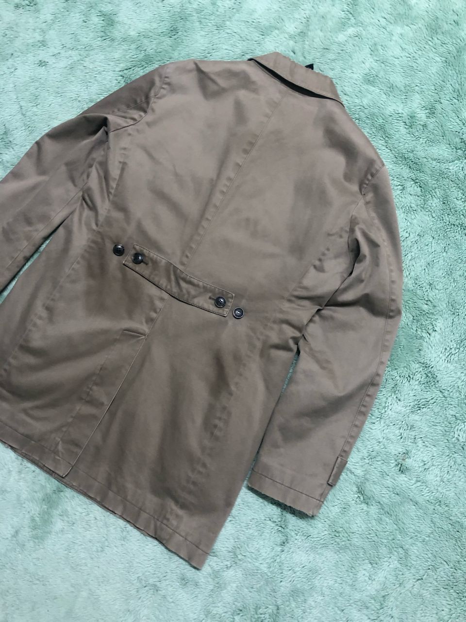 Black Barrett × Neil Barrett BLACK BARRETT by NEIL BARRETT OVER COAT JACKET DISTRESSED Size US S / EU 44-46 / 1 - 6 Thumbnail