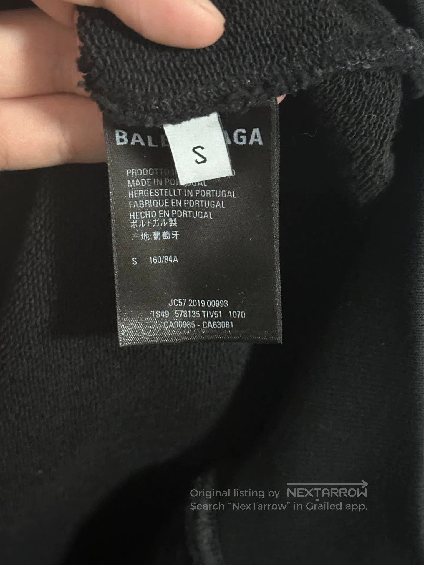 Balenciaga Balenciaga Email Logo Long Sleeve Hoodie. Size US S / EU 44-46 / 1 - 3 Thumbnail