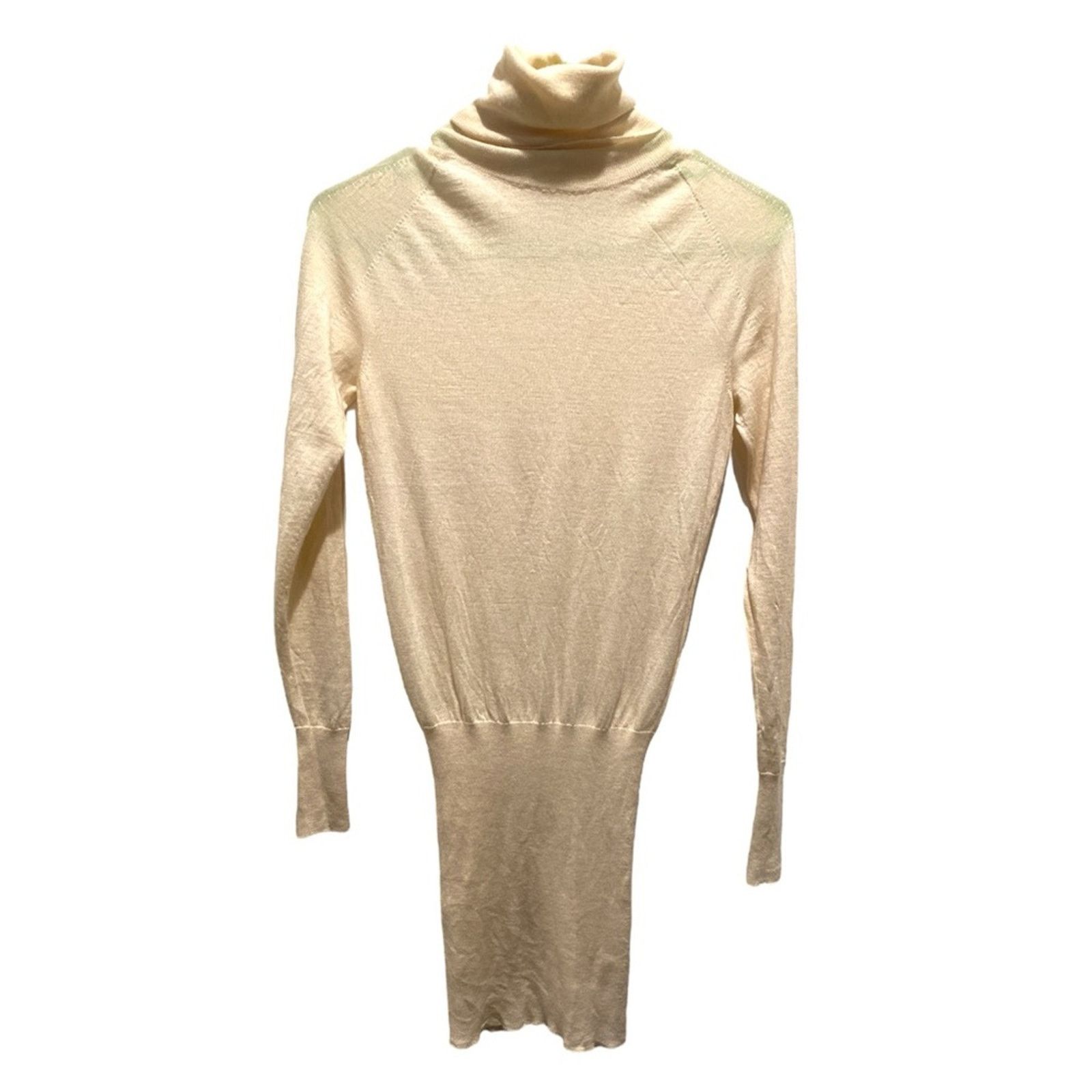 Other Aviu Women's Cashmere Silk Blend Turtleneck Beige 40 Size S / US 4 / IT 40 - 1 Thumbnail