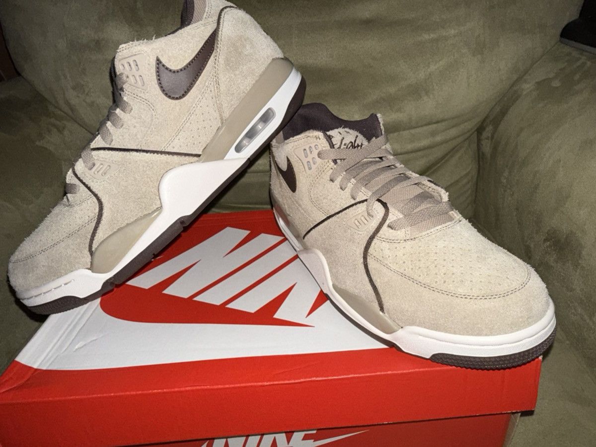 Nike Nike Air Flight ‘89 Low Khaki Suede, w/OG Box, NEW size 11 Size US 11 / EU 44 - 8 Thumbnail