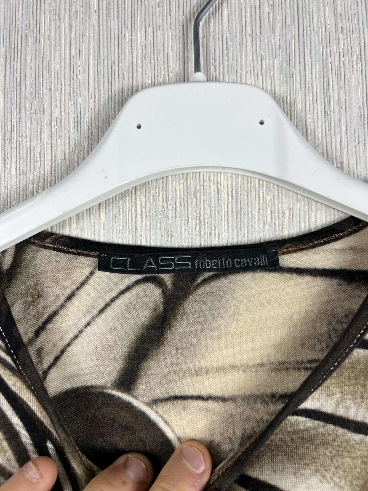 Roberto Cavalli Roberto Cavalli y2k mesh abstract spectrum full print blouse Size XS / US 0-2 / IT 36-38 - 15 Thumbnail