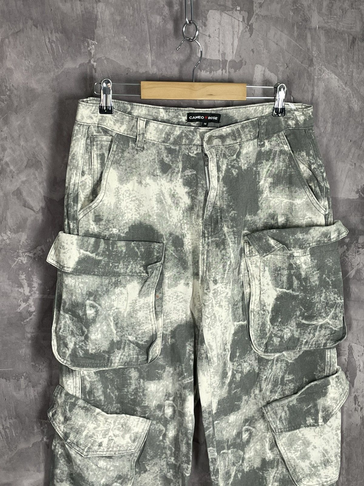 Vintage Vintage Camo Military Cameo Rose Cargo Pants Size US 32 / EU 48 - 4 Thumbnail