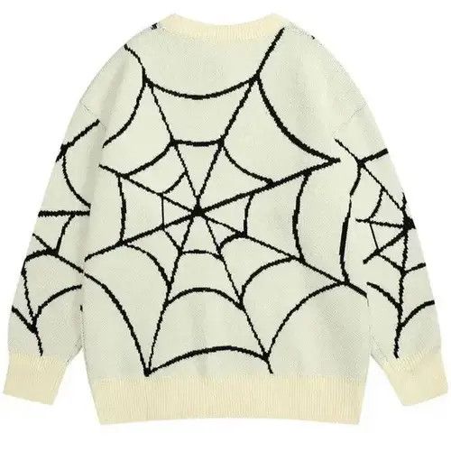 Japanese Brand Kurumi x Emiko Hop Knitted Retro Spider Size US XL / EU 56 / 4 - 4 Thumbnail