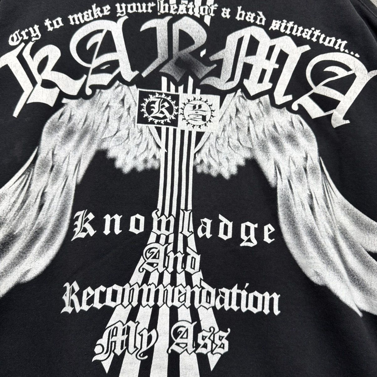 If Six Was Nine Karma Ifsix Lgb Style Oversized Fit Black XXL Zip Hoodie Size US XXL / EU 58 / 5 - 4 Thumbnail