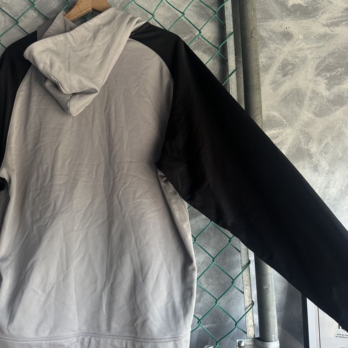 Vintage Vintage Nike Track Jacket Mens XL Gray Black Embroidered Size US XL / EU 56 / 4 - 7 Thumbnail