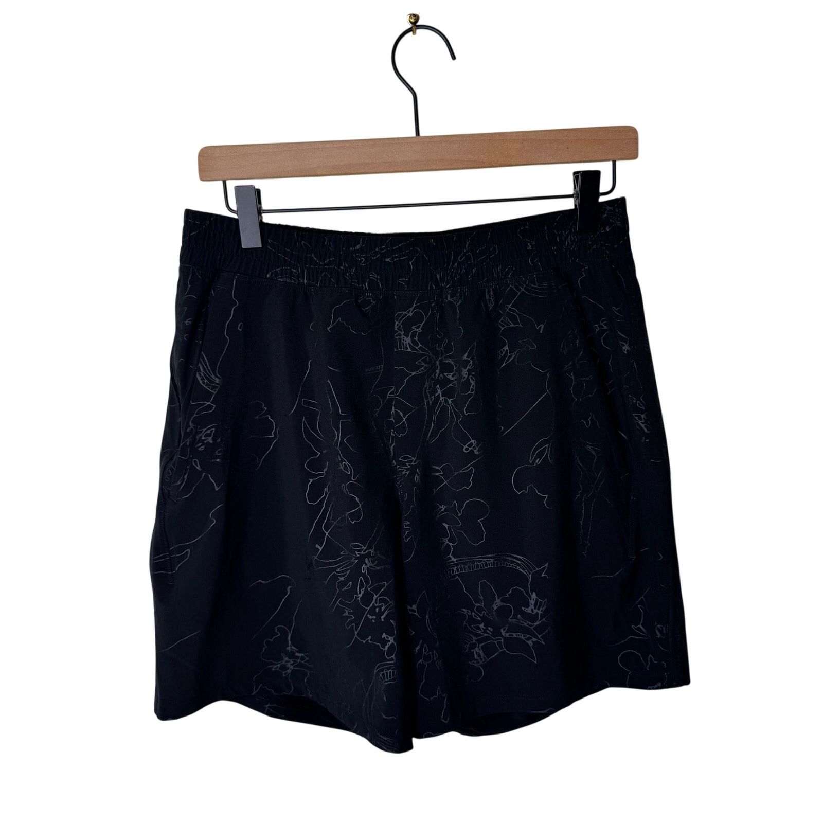 LULULEMON Pace Breaker Short 7" Linerless New Year Black