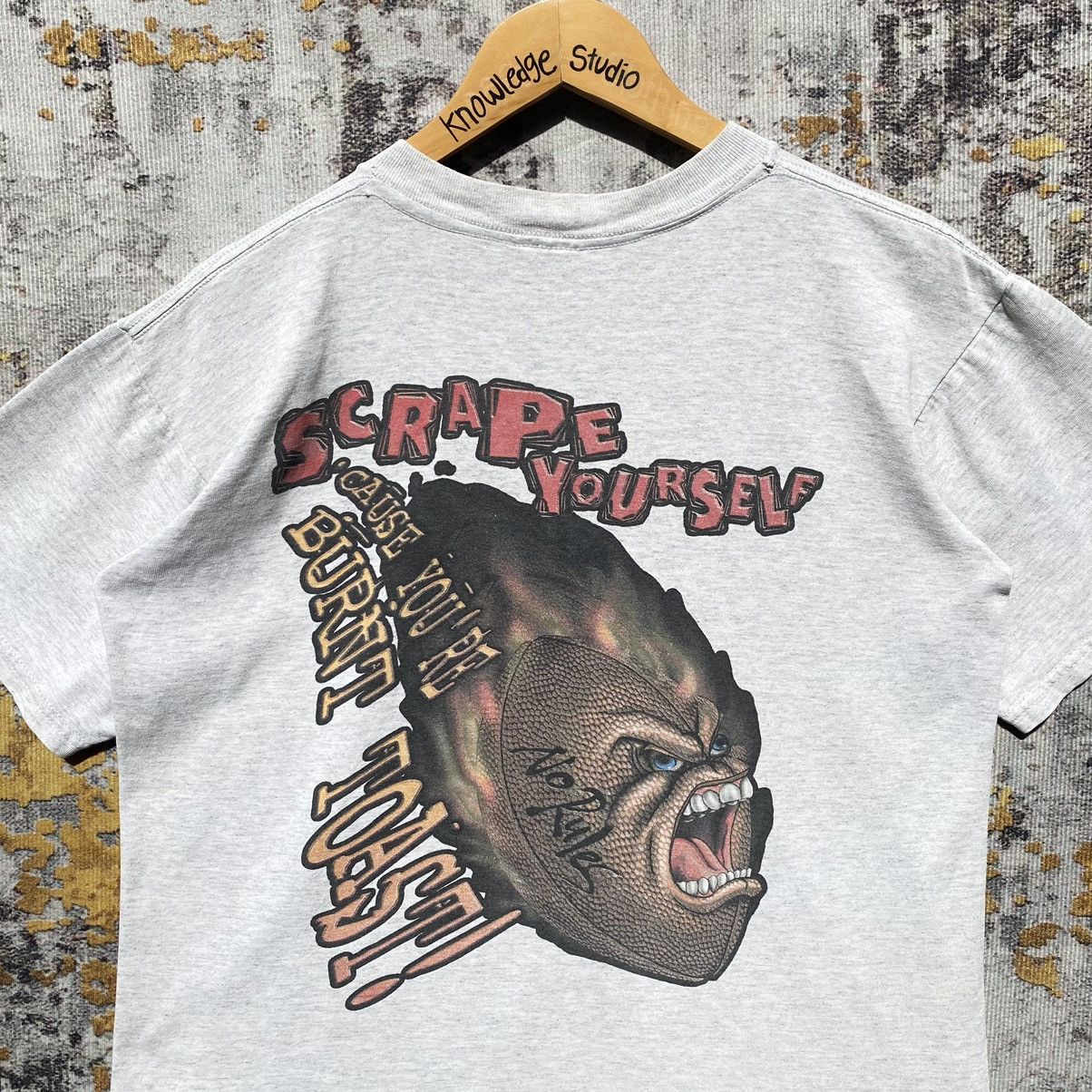 Vintage Vintage No Rules Scrape Yourself Shirt Baggy Size US S / EU 44-46 / 1 - 7 Thumbnail