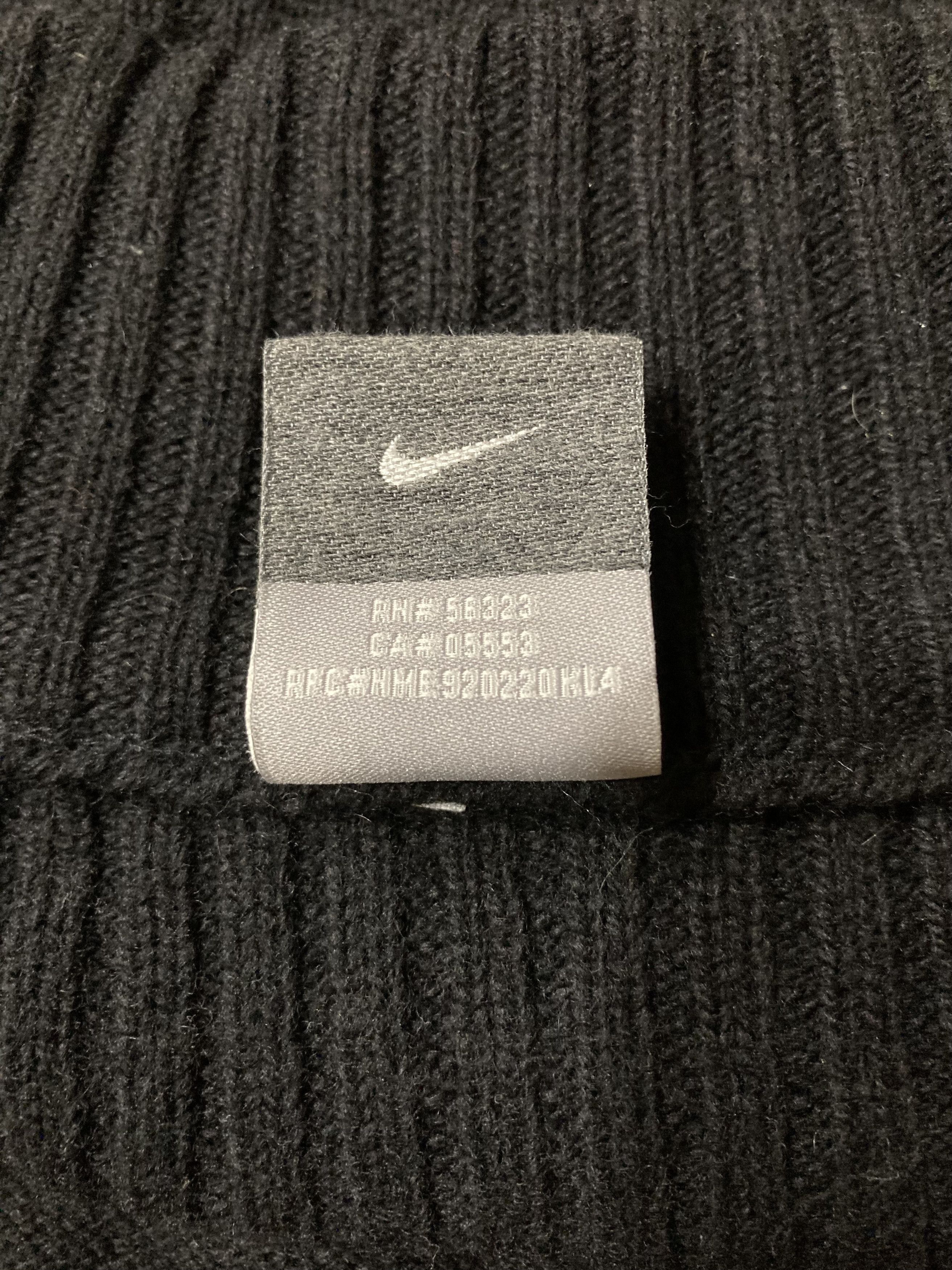 Nike ACG Vintage Nike ACG Full Zip Wool Black Sweater Size US L / EU 52-54 / 3 - 4 Thumbnail