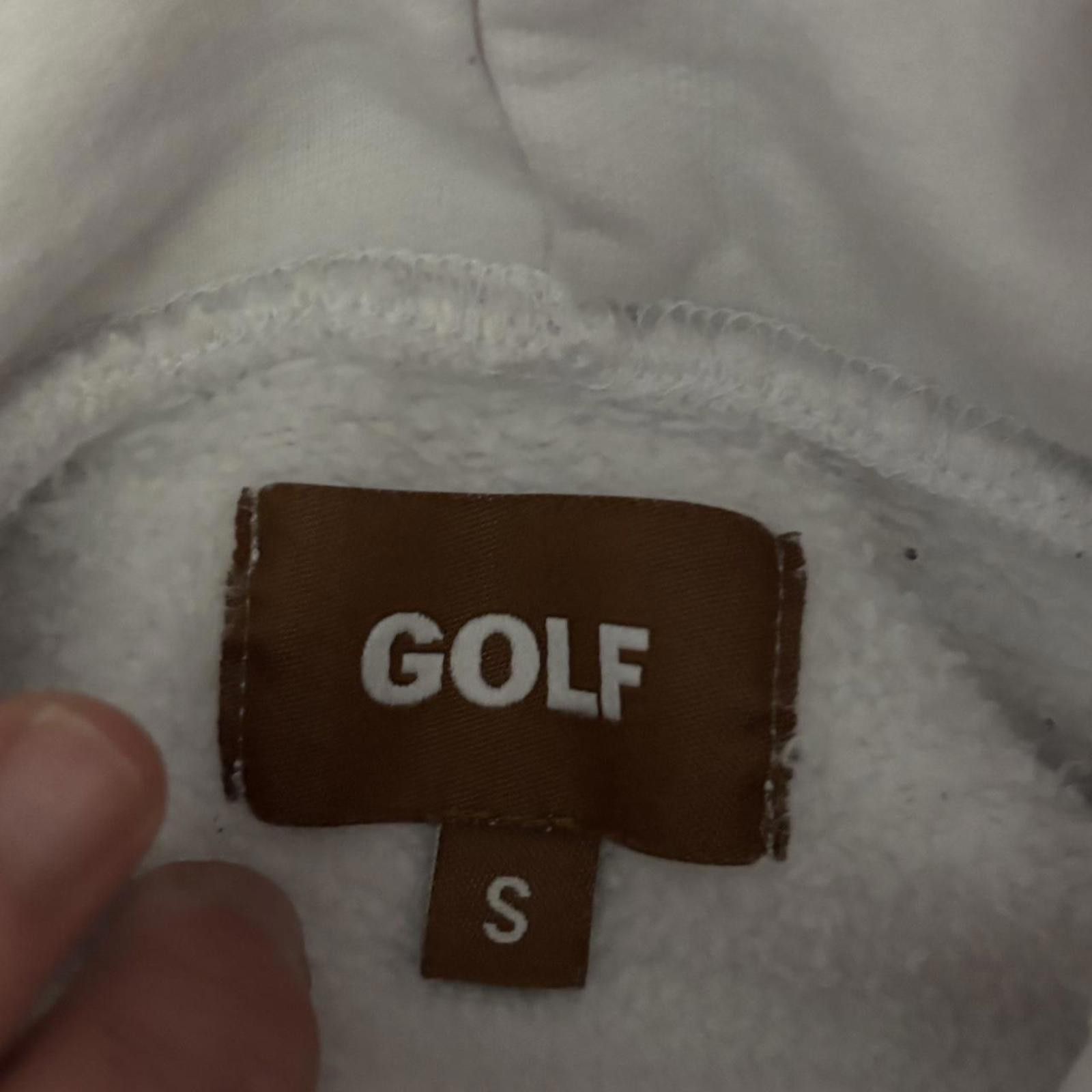 Golf le Fleur Golf Wang Tyler The Creator white hoodie multicolor le fleur Size US S / EU 44-46 / 1 - 5 Thumbnail