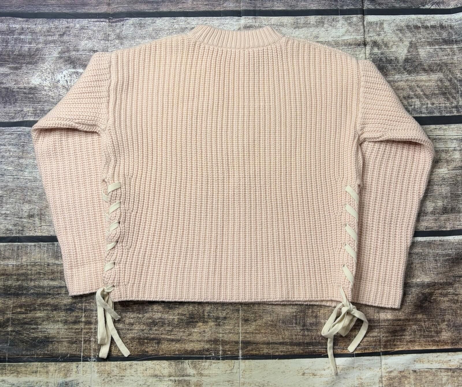 Other Tabula Rasa Sweater Womens Small Merino Wool Chunky Knit Tie Size S / US 4 / IT 40 - 3 Thumbnail