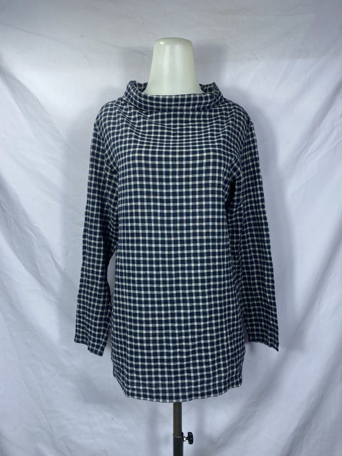 Issey Miyake Vintage Tartan Design Issey Miyake Plantation Longslevee Size US M / EU 48-50 / 2 - 1 Thumbnail