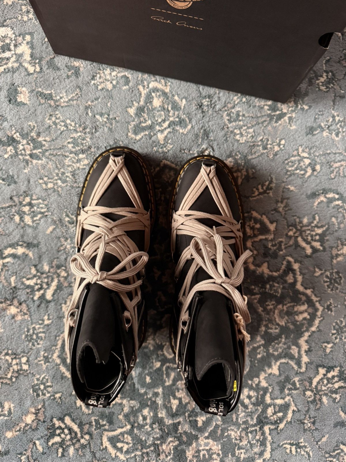 Dr. Martens × Rick Owens 1460 Megalace Quad Rick Owen’s x Dr. Martens Size US 11 / EU 44 - 4 Thumbnail