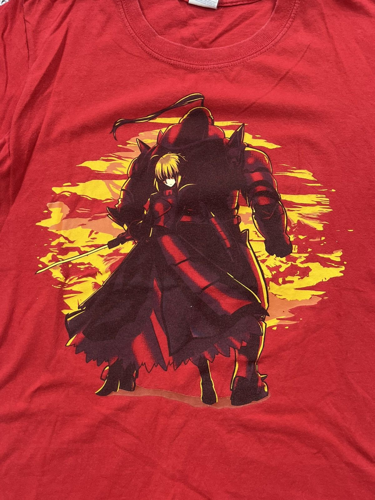 Anime Vintage Y2K anima red big logo tee size S Size US S / EU 44-46 / 1 - 2 Thumbnail