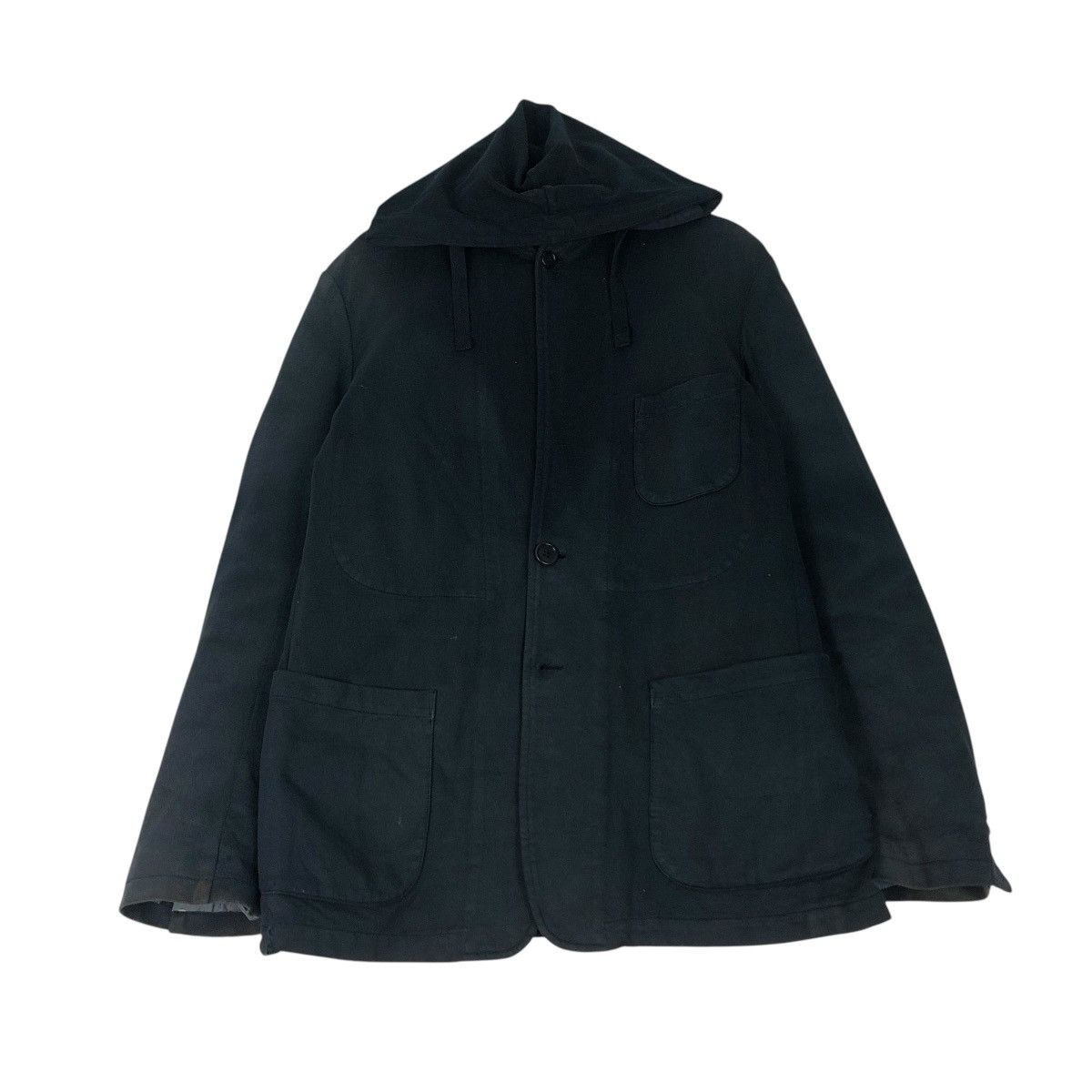 Yohji Yamamoto 🔥VINTAGE Y’S ASPESI YOHJI YAMAMOTO DOUBLE LAYER BIKER JACKET Size US M / EU 48-50 / 2 - 2 Thumbnail