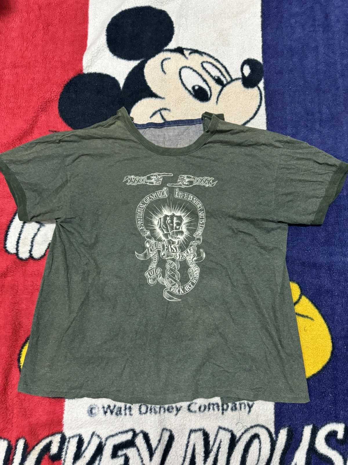 CUSTOM SELVEDGE JEANS RINGER TSHIRT