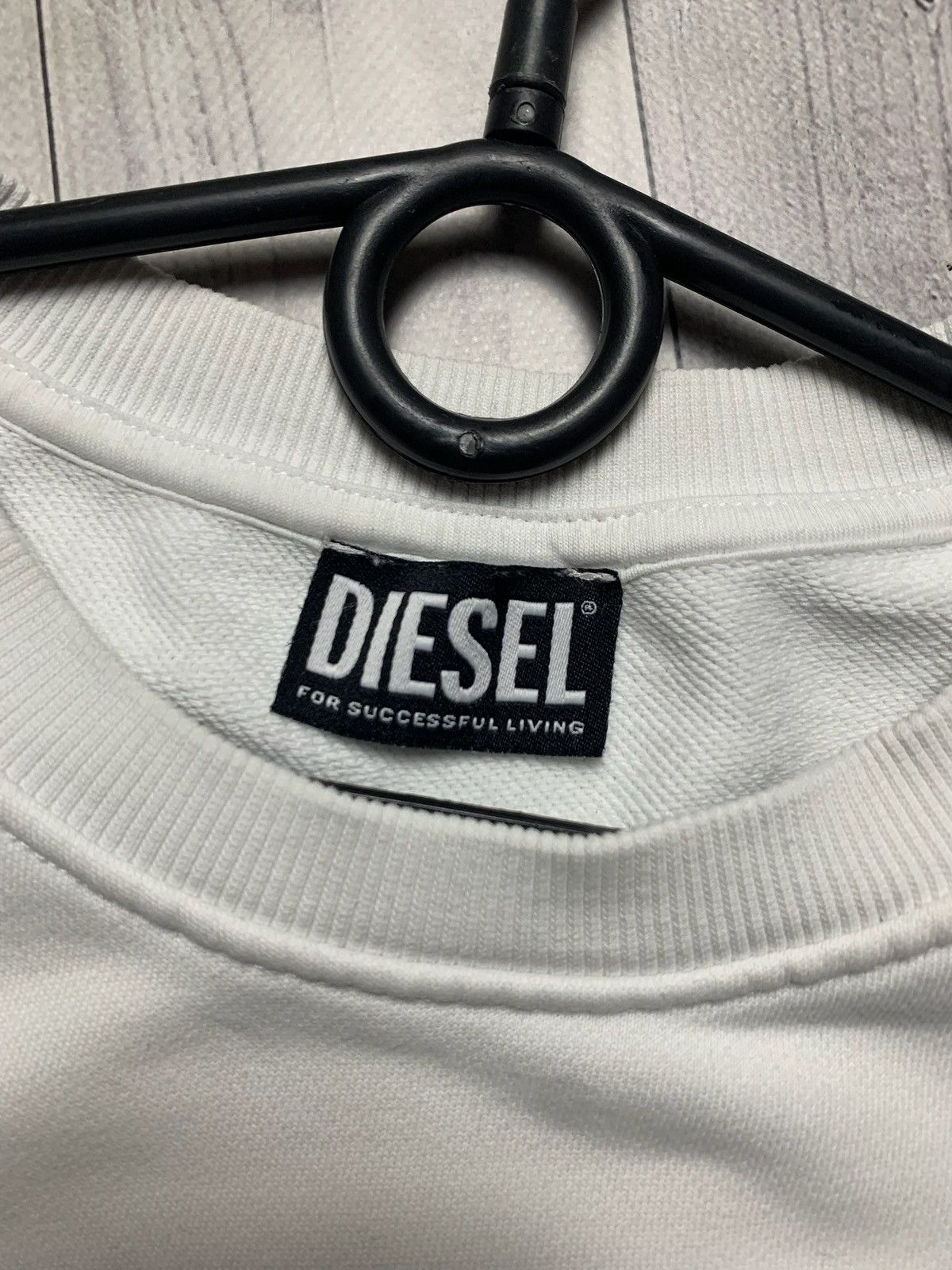 Diesel × Vintage Vintage Diesel sweatshirt logo size XL like Ford Size US XL / EU 56 / 4 - 4 Thumbnail