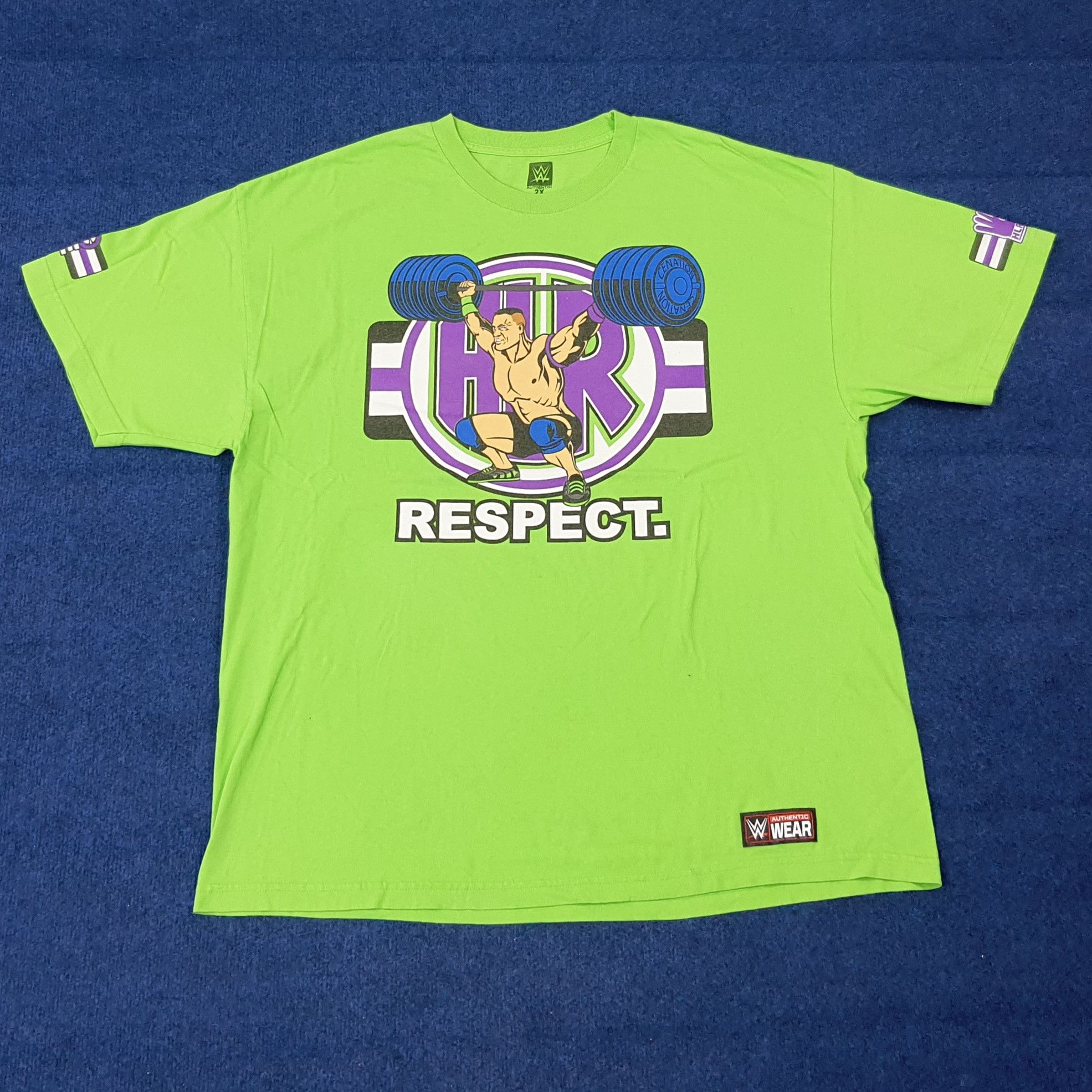 WWE Vintage 2018 John Cena Authentic WWE Wear Tee C276N35 Size US XL / EU 56 / 4 - 1 Thumbnail