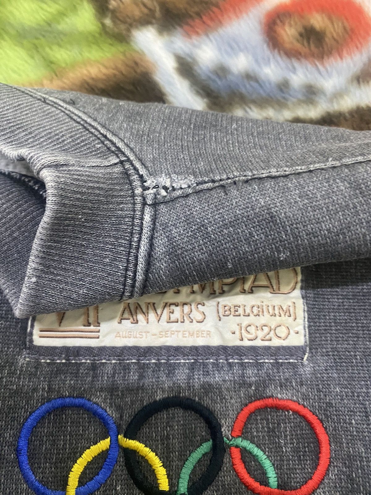 Adidas 💥Vintage Adidas Montreal Olympics 1976 faded sunburst Size US L / EU 52-54 / 3 - 7 Thumbnail