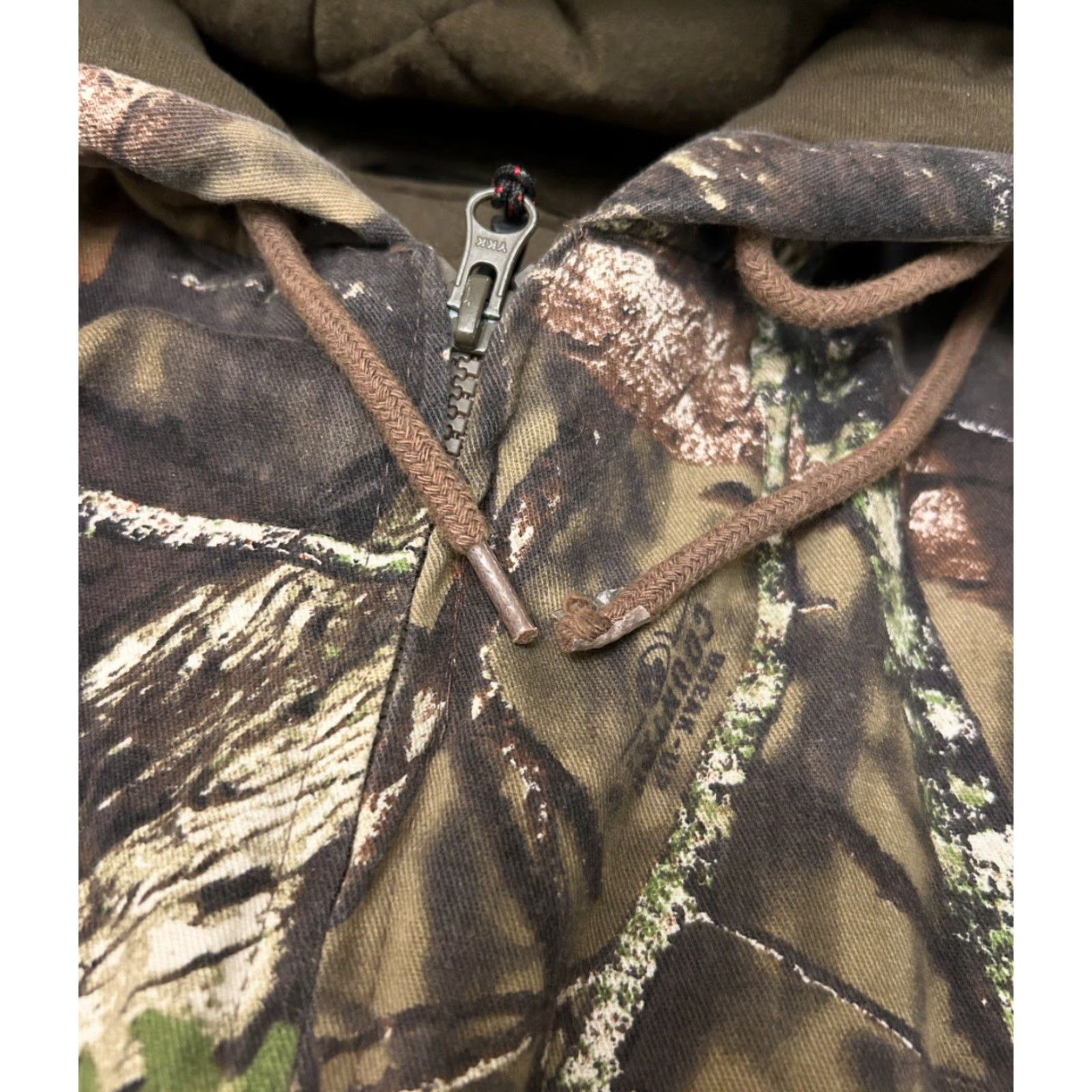 Vintage VINTAGE Mossy Oak Real Tree Camo Hunter Work Detroit Hoodie Jacket 2XL Mens Size US XXL / EU 58 / 5 - 5 Thumbnail