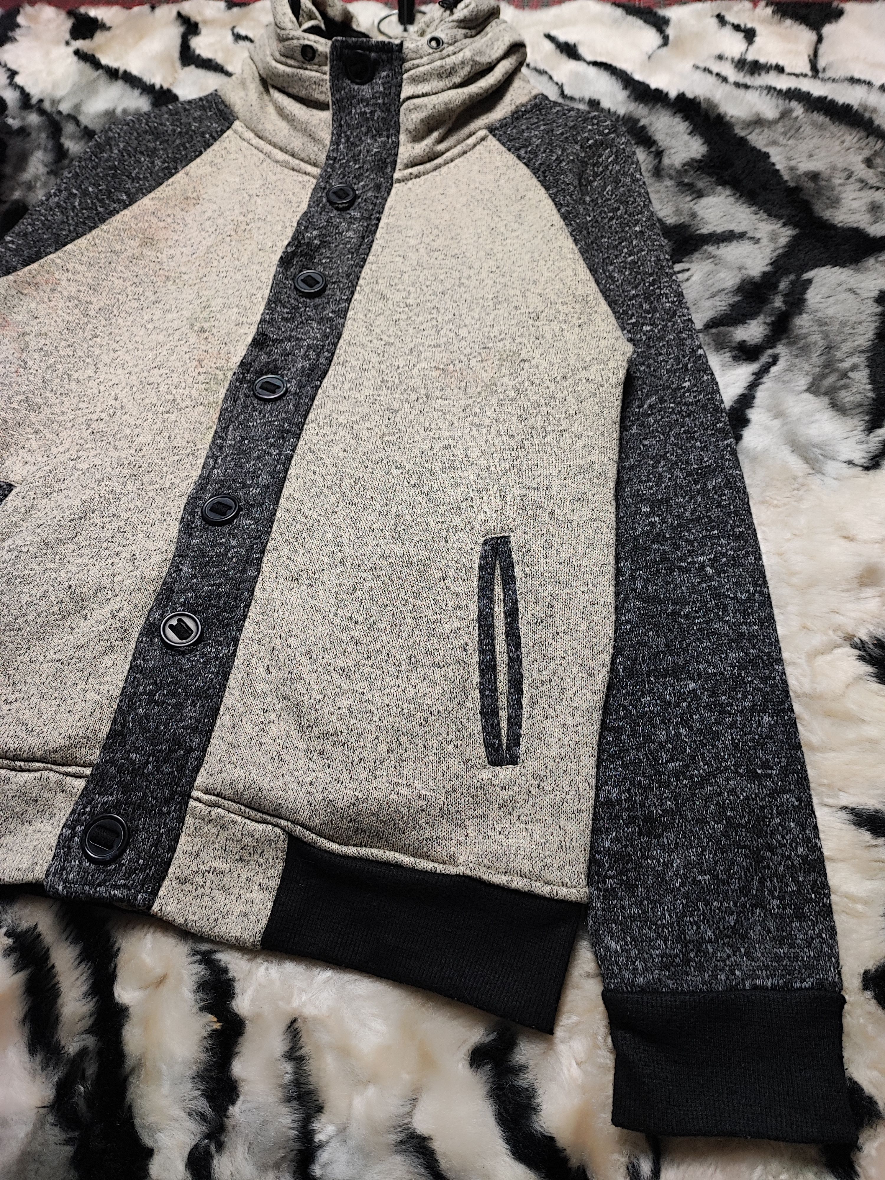 Japanese Brand Avail Avant Garde Knit Wool Jacket Size US L / EU 52-54 / 3 - 7 Thumbnail
