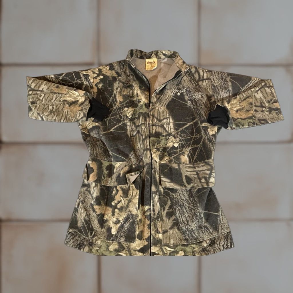 Vintage ScentLok Jacket Mens Medium Camo Full Zip Lined Odor Control Hunting USA Outdoor Size US M / EU 48-50 / 2 - 1 Thumbnail