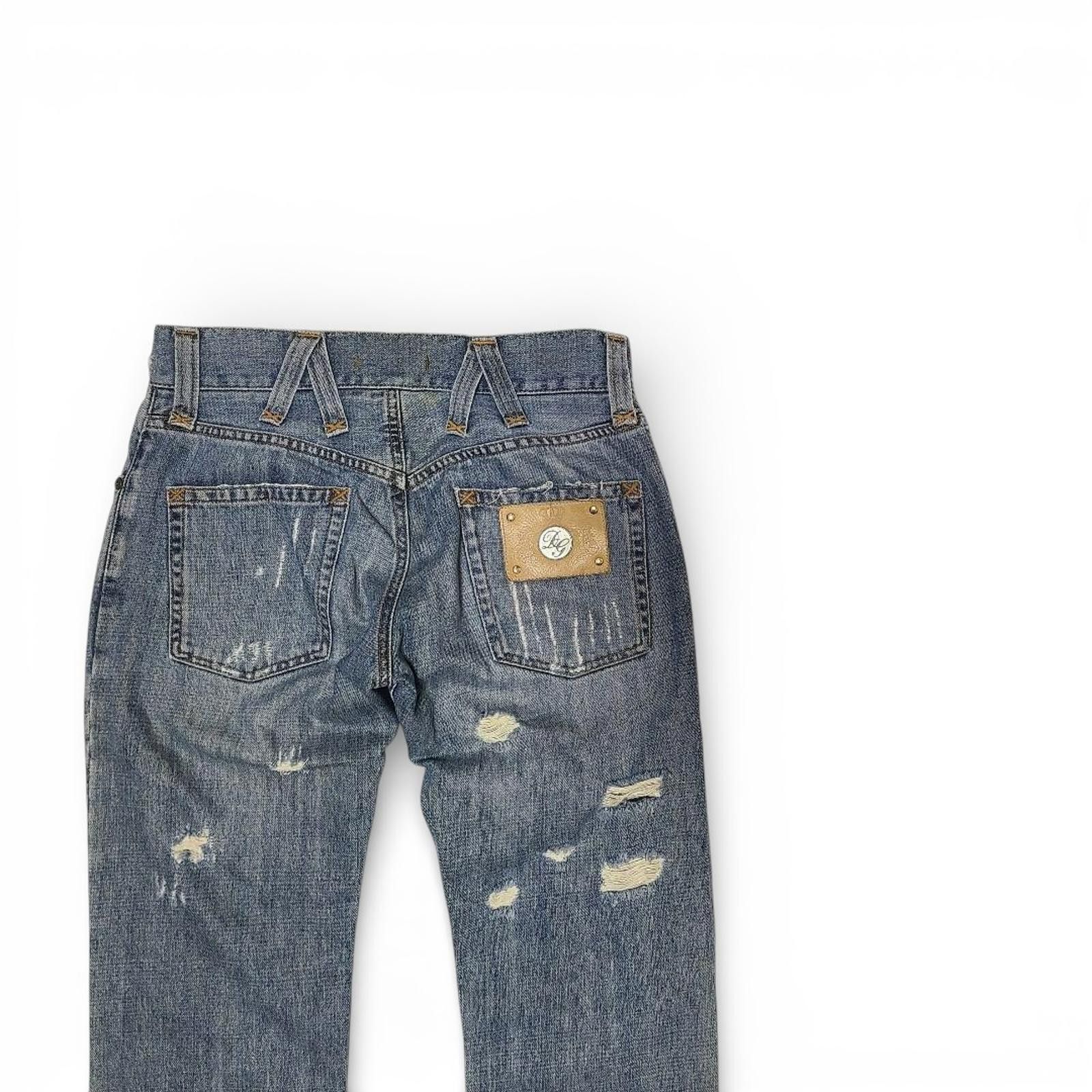 Dolce & Gabbana DOLCE&GABBANA - Distressed Blue Denim Jeans Size US 44 / EU 60 - 6 Thumbnail