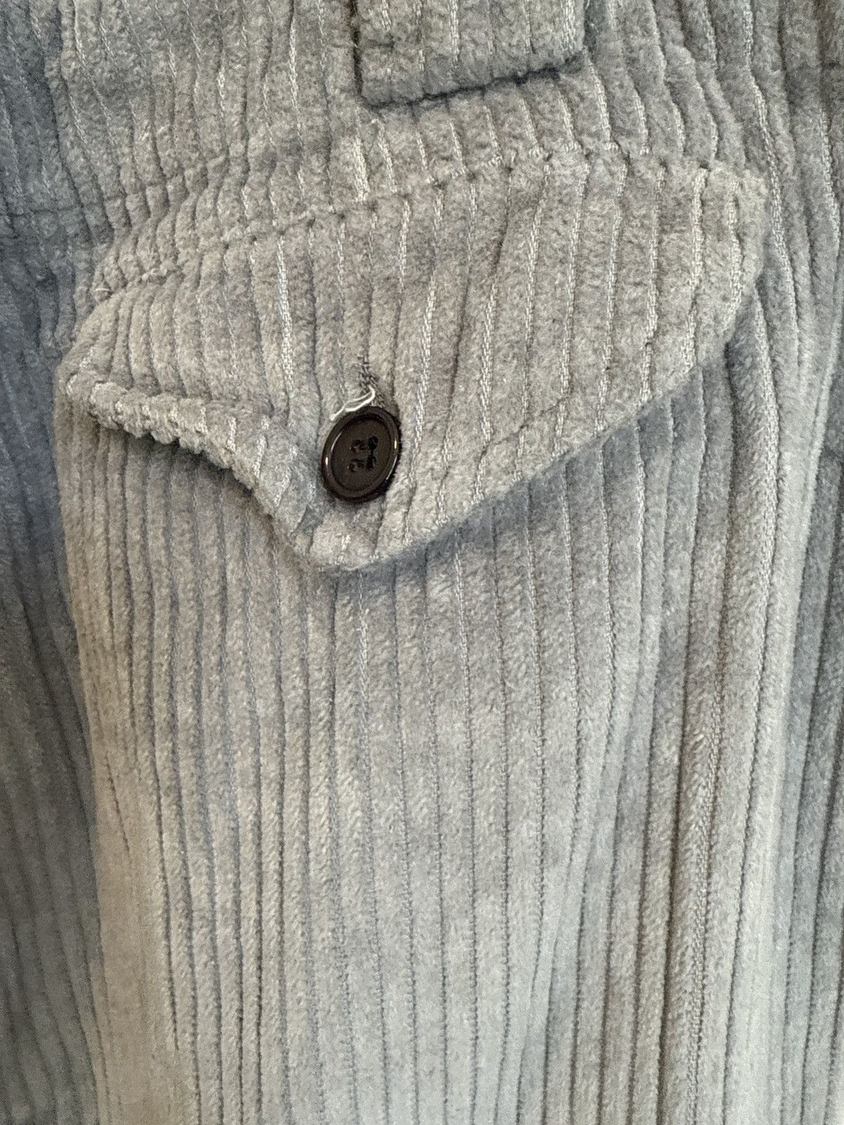 Gimaguas Gray Ribbed Gimaguas Pants Size US 34 / EU 50 - 4 Thumbnail