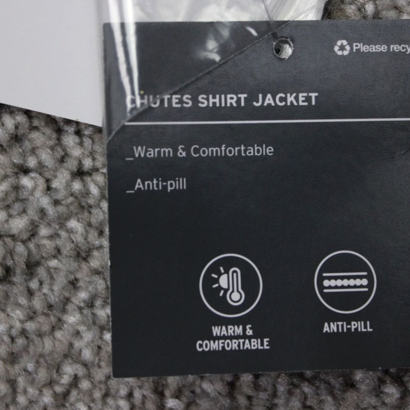 Eddie Bauer Eddie Bauer Chutes Shirt Jacket Ivory Striped XL Mens NWT L/S Button Shacket Coat Quilted Pocket Col lars Size US XL / EU 56 / 4 - 5 Thumbnail