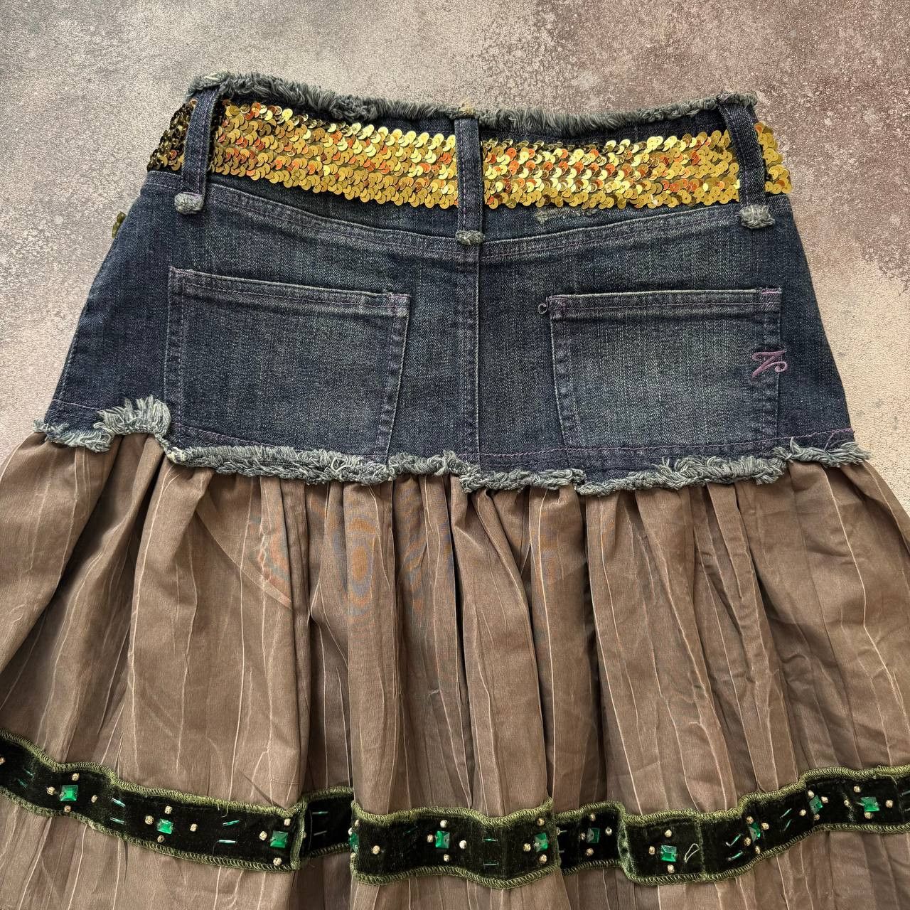 Hysteric Glamour Avant-Garde Vintage Super Pleated Y2K Skirt Size 28" / US 6 / IT 42 - 7 Thumbnail