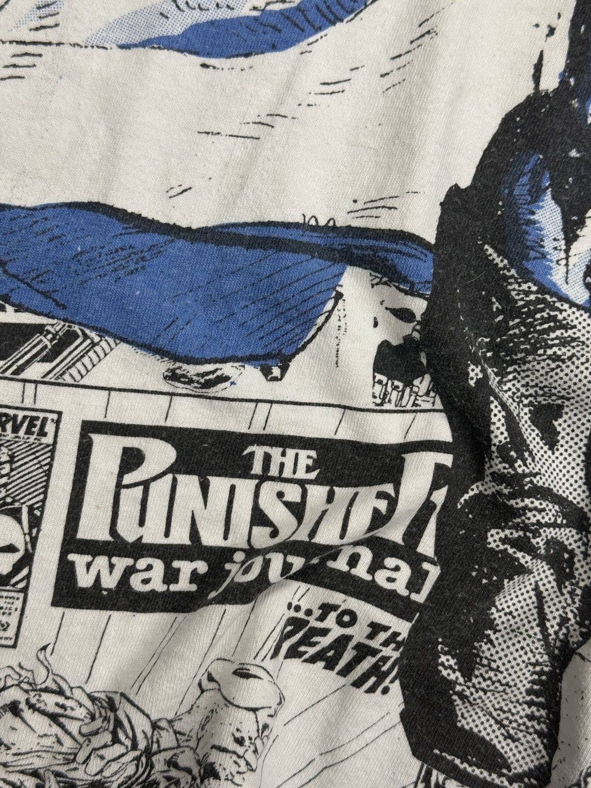 DC Comics The Punisher - 1992 Megaprint T-shirt Size US L / EU 52-54 / 3 - 6 Thumbnail