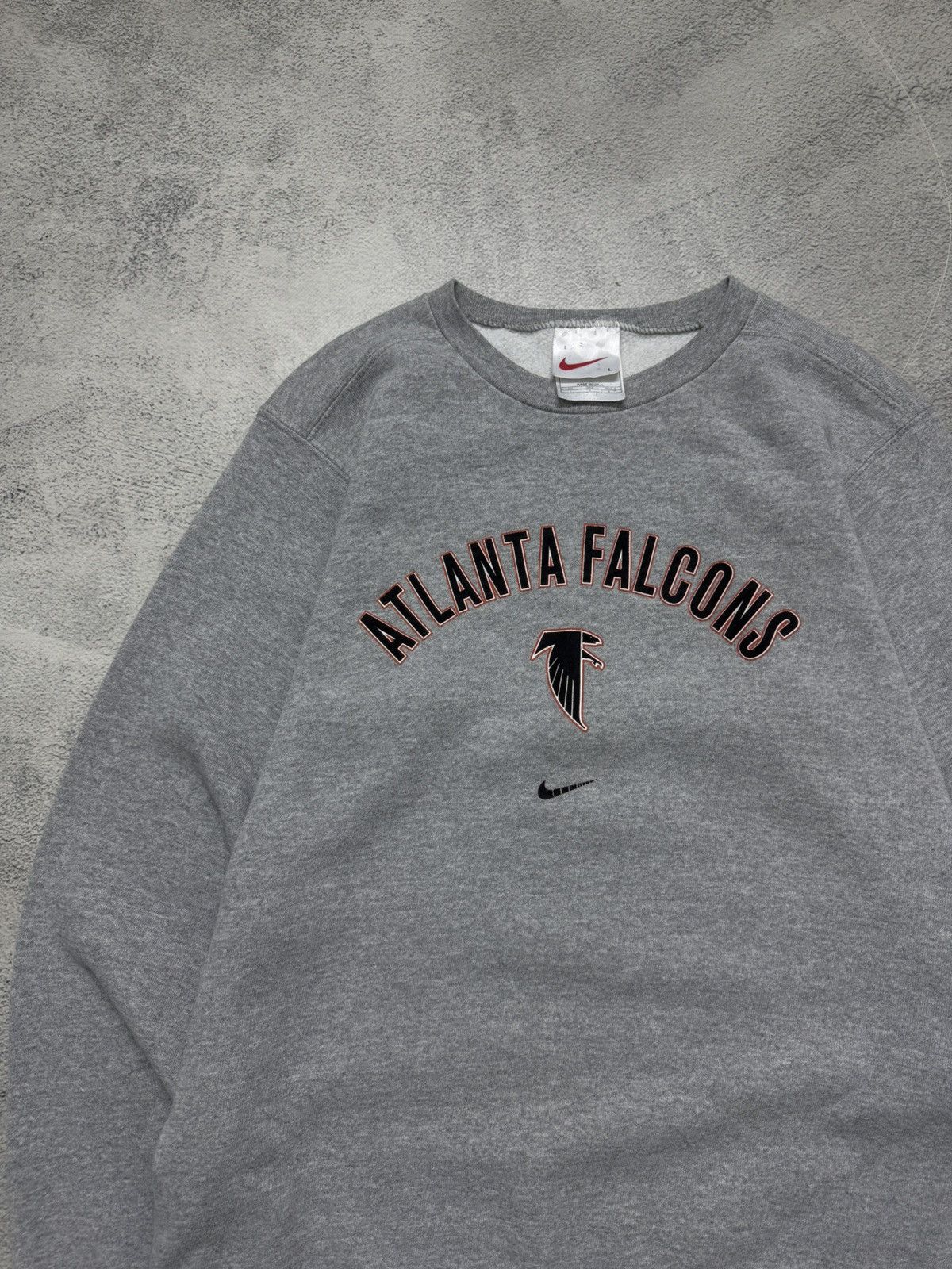 Nike Vintage Y2K Nike Mini Swoosh Atlanta Falcons Sweatshirt 90’s Size L / US 10 / IT 46 - 6 Thumbnail