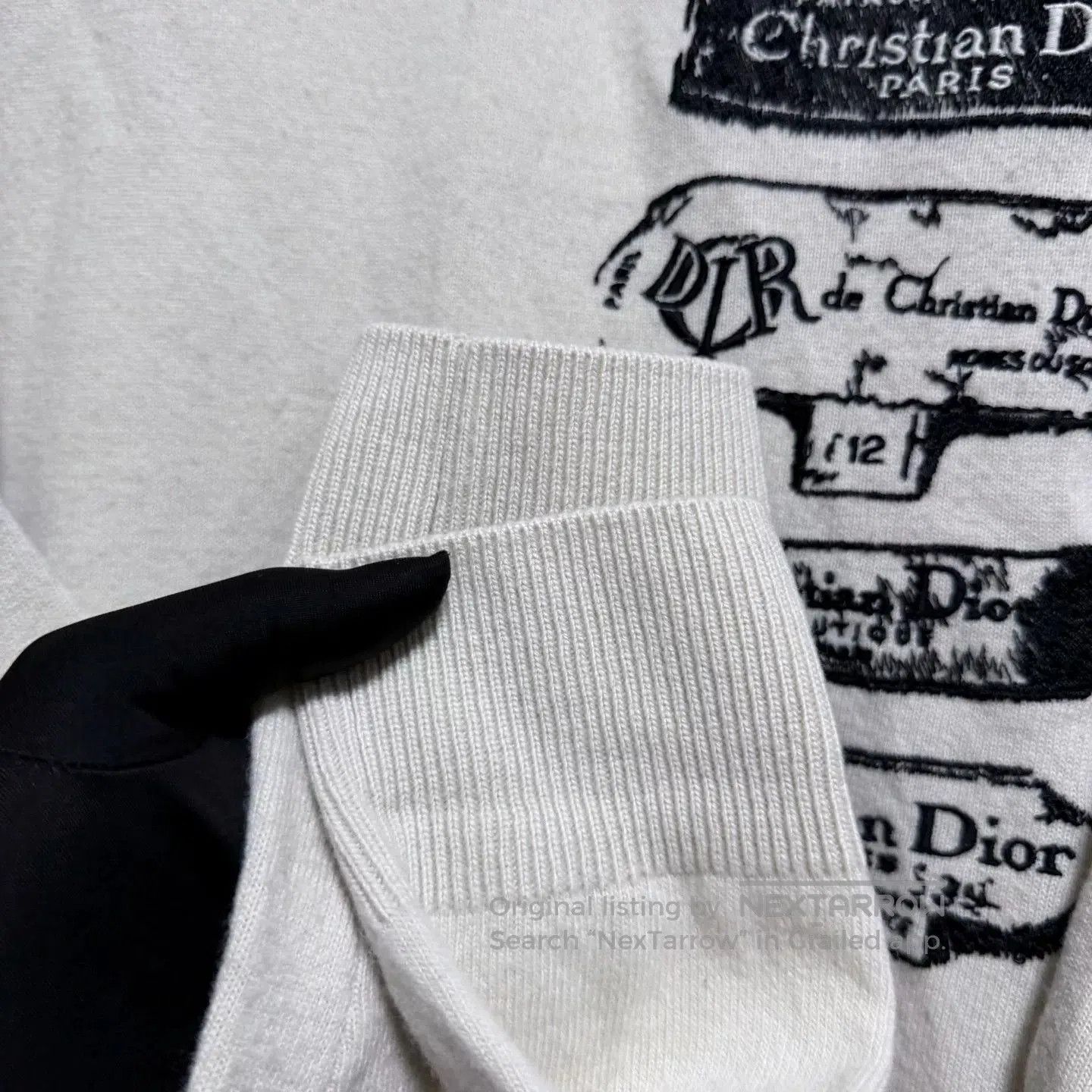 Dior Dior Logo Embroidery Wool Sweater. Size US S / EU 44-46 / 1 - 3 Thumbnail