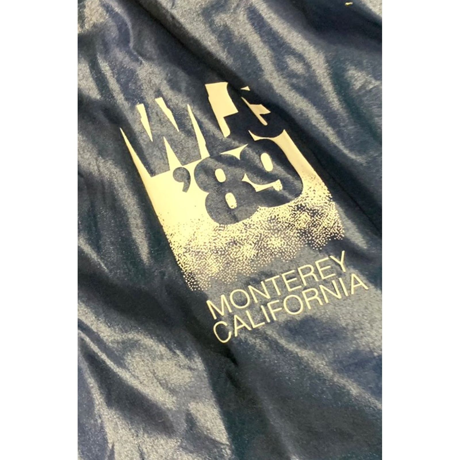 Vintage VINTAGE 80s La Mode Windbreaker Jacket Blue Medium Mens Size US M / EU 48-50 / 2 - 2 Thumbnail