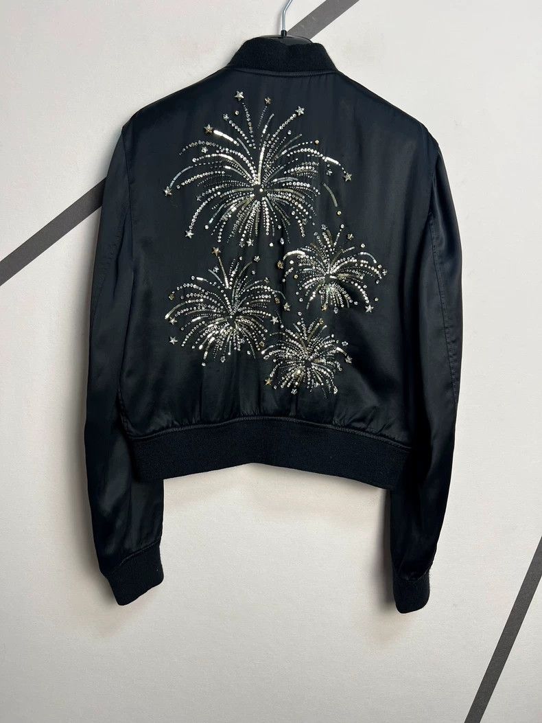 Saint Laurent Paris Saint Laurent Paris 15 Spring/Summer Back Crystal Beaded Fi Size M / US 6-8 / IT 42-44 - 1 Thumbnail